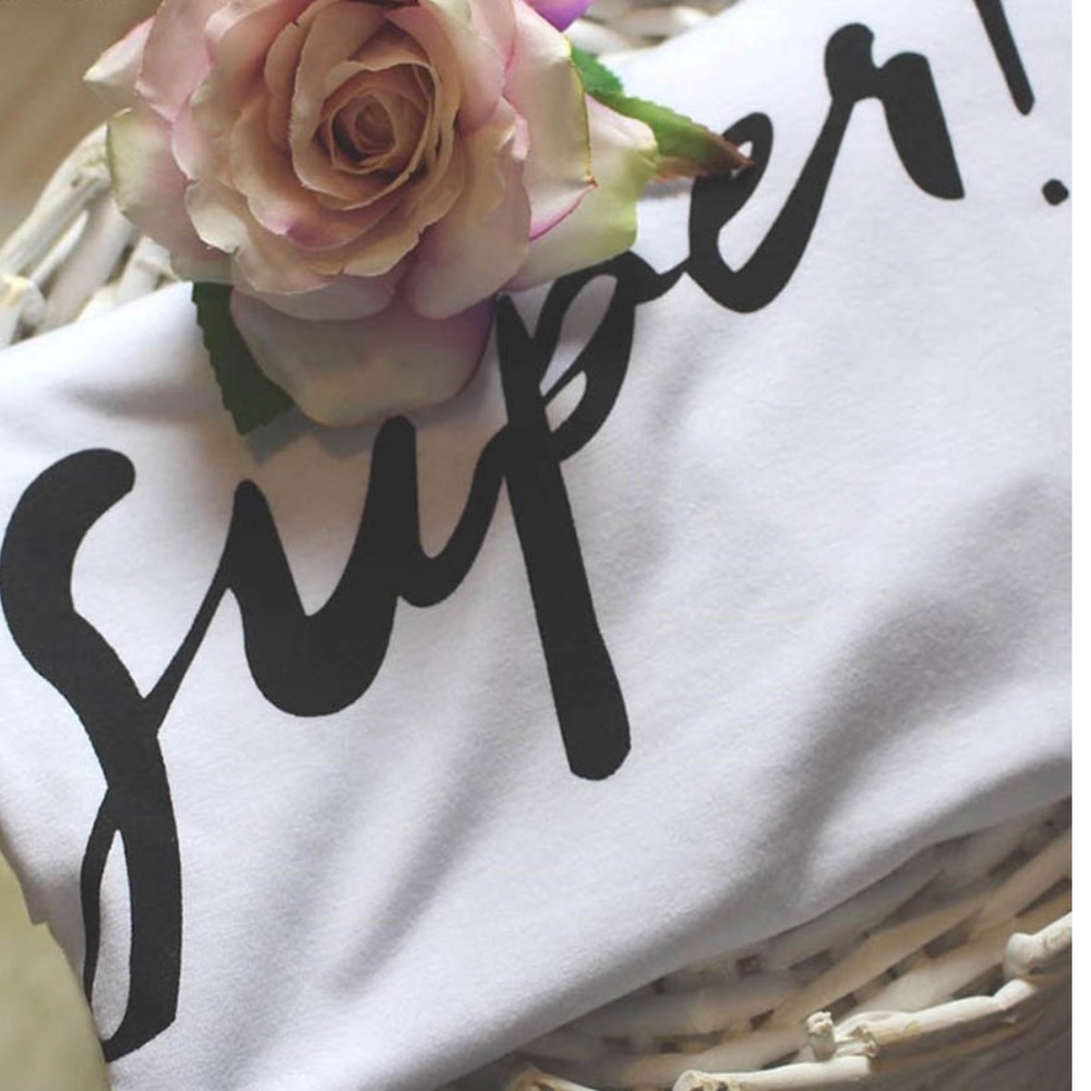 ✨HP!! ✨💋Sexy and cute “Super” Graphic Tee💋 - Picture 5 of 8